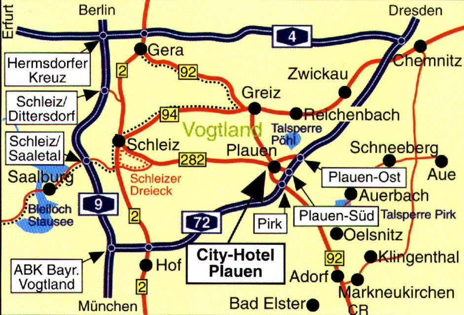 City-Hotel Plauen Exterior photo